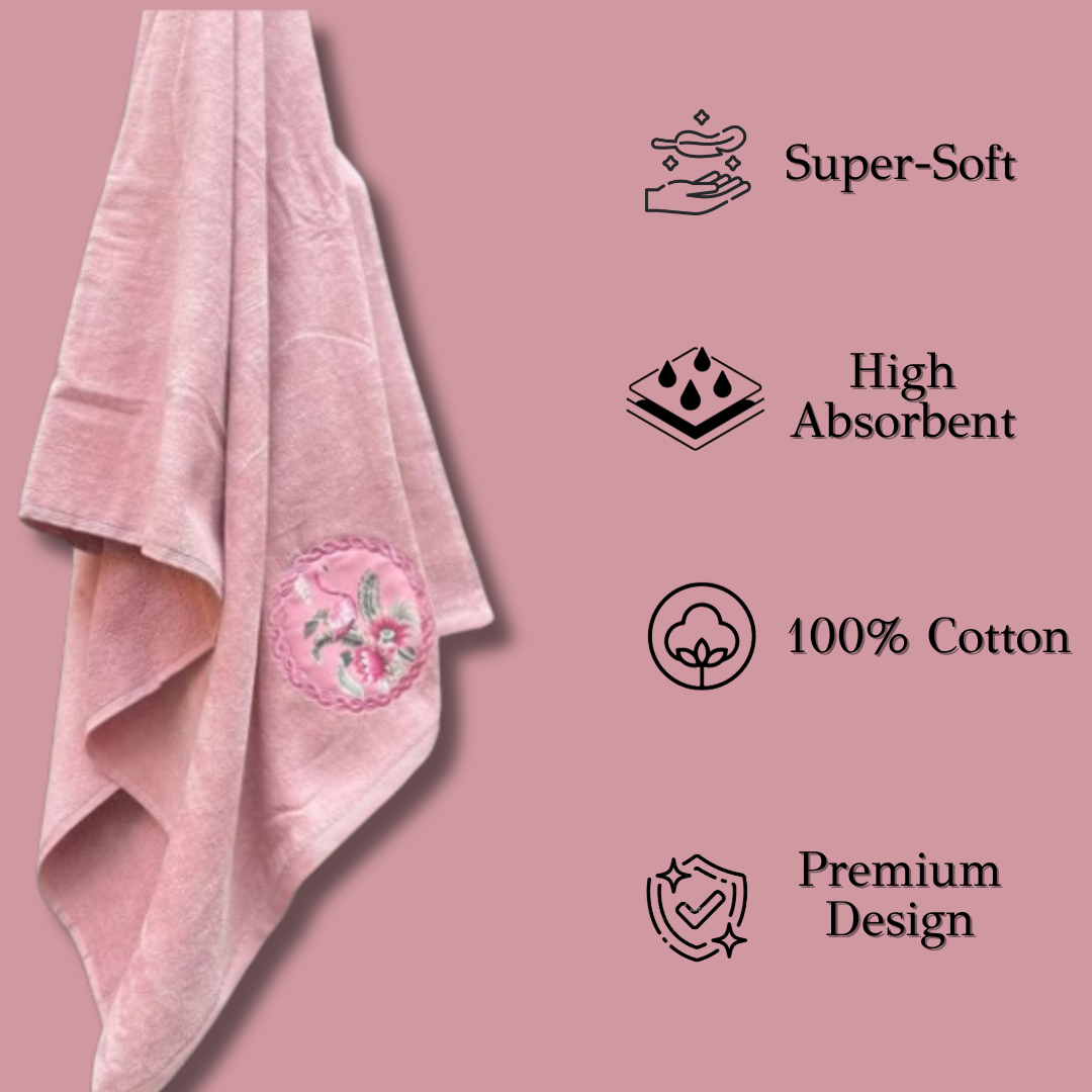 TrueIndia Cotton Luxury Towel |460 GSM | Super Soft