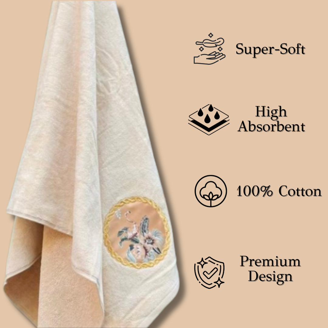 TrueIndia Cotton Luxury Towel |460 GSM | Super Soft