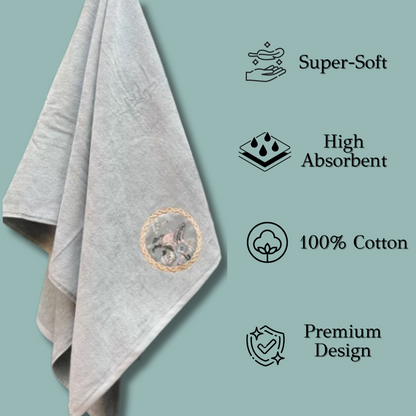 Cotton Luxury Towel | 460 GSM | Super Soft